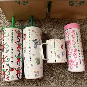 Roller Rabbit + Starbucks, a limited-edition collaborating